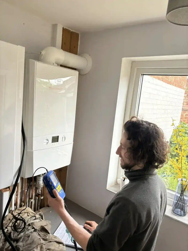 Professional boiler installation 6